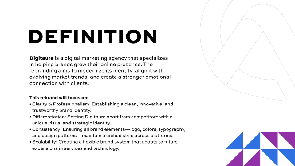 DigitAura Brand Book, page 3