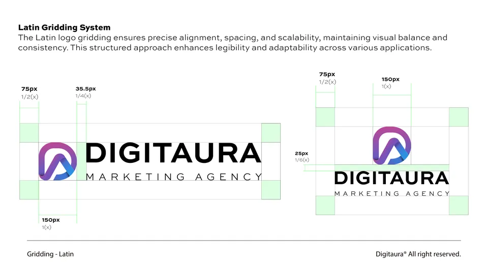 DigitAura Brand Book, page 19