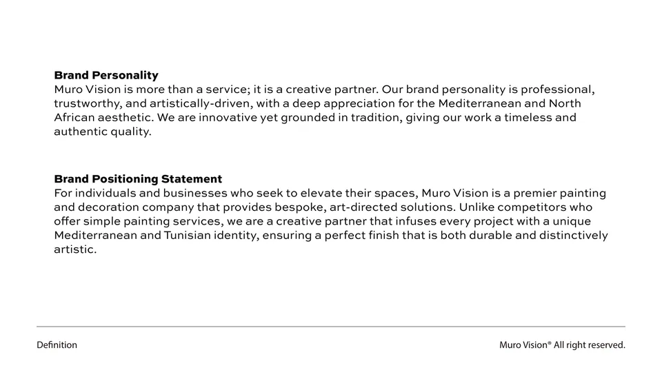 Muro Vision Brand Book, page 5