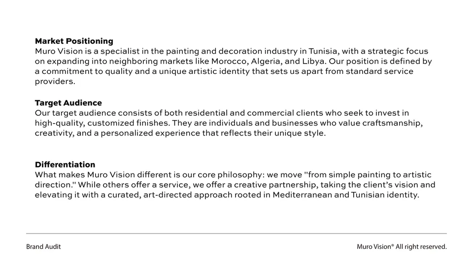 Muro Vision Brand Book, page 7