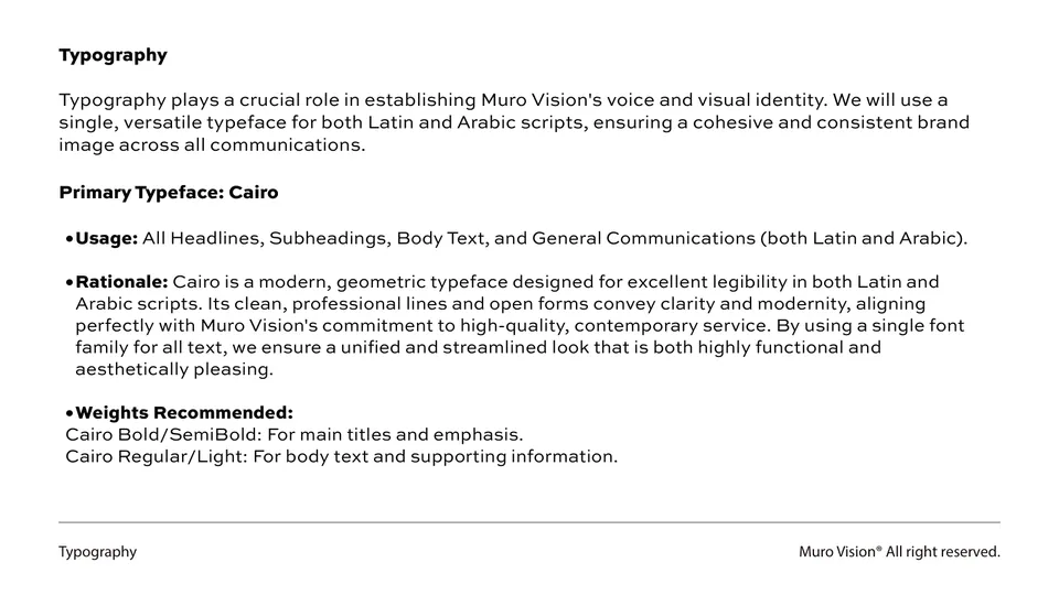 Muro Vision Brand Book, page 28